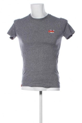 Ανδρικό t-shirt Superdry, Μέγεθος S, Χρώμα Γκρί, Τιμή 9,21 €