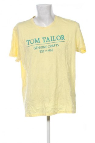Męski T-shirt Tom Tailor, Rozmiar 3XL, Kolor Żółty, Cena 59,99 zł