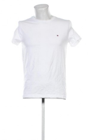 Męski T-shirt Tommy Hilfiger, Rozmiar M, Kolor Biały, Cena 252,99 zł