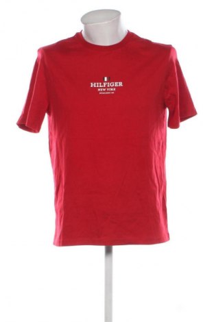 Pánské tričko  Tommy Hilfiger, Velikost M, Barva Červená, Cena  1 249,00 Kč