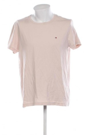 Ανδρικό t-shirt Tommy Hilfiger, Μέγεθος XXL, Χρώμα  Μπέζ, Τιμή 17,99 €