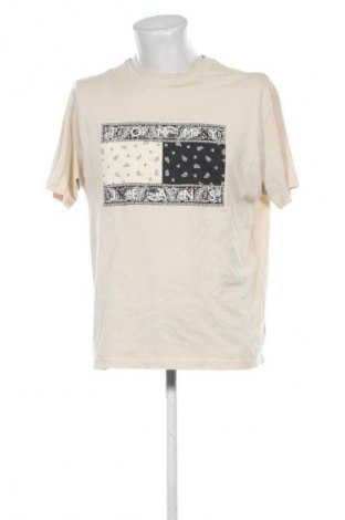 Férfi póló Tommy Jeans, Méret M, Szín Bézs, Ár 8 719 Ft