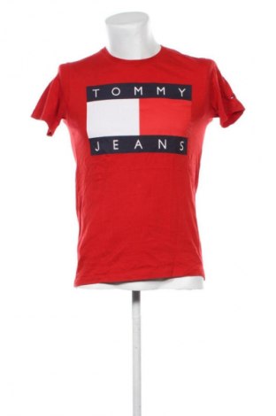 Herren T-Shirt Tommy Jeans, Größe L, Farbe Rot, Preis 34,99 €