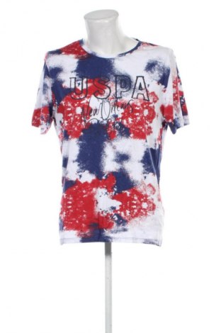 Ανδρικό t-shirt U.S. Polo Assn., Μέγεθος L, Χρώμα Πολύχρωμο, Τιμή 31,71 €