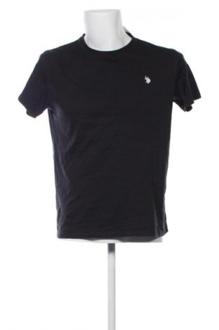 Мъжка тениска U.S. Polo Assn., Размер L, Цвят Черен, Цена 34,99 лв.