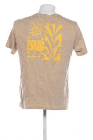 Męski T-shirt U.S. Polo Assn., Rozmiar M, Kolor Beżowy, Cena 111,99 zł