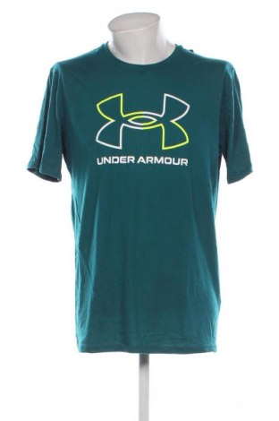 Мъжка тениска Under Armour, Размер L, Цвят Зелен, Цена 62,99 лв.
