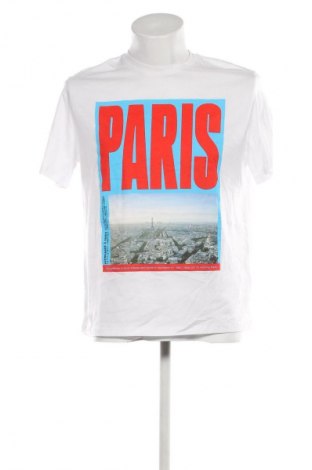 Herren T-Shirt Zara, Größe S, Farbe Weiß, Preis 12,99 €