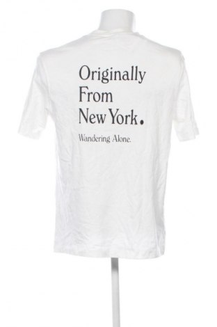 Herren T-Shirt Zara, Größe L, Farbe Weiß, Preis 27,99 €