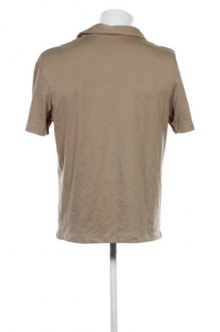 Tricou de bărbați Zara, Mărime M, Culoare Bej, Preț 158,99 Lei