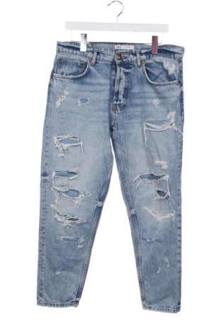 Blugi de bărbați Zara, Mărime M, Culoare Albastru, Preț 65,99 Lei