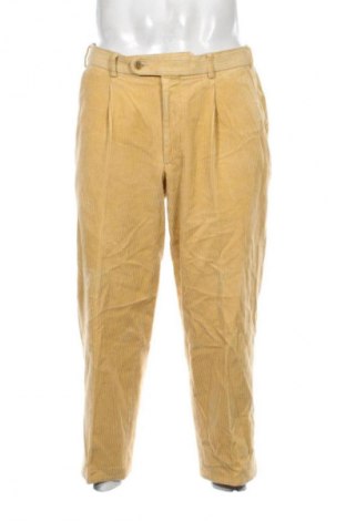 Męskie sztruksy Hiltl, Rozmiar L, Kolor Żółty, Cena 96,99 zł