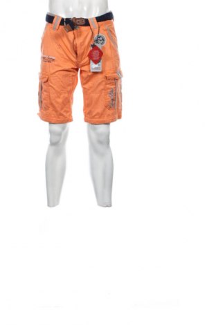 Ανδρικό κοντό παντελόνι Geographical Norway, Μέγεθος M, Χρώμα Πορτοκαλί, Τιμή 68,99 €
