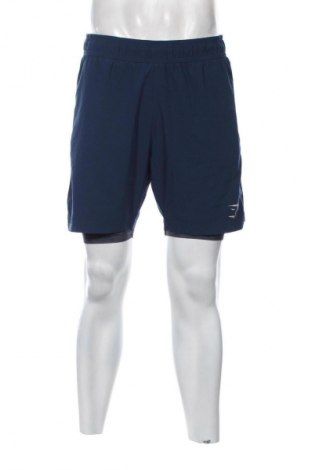 Pantaloni scurți de bărbați Gymshark, Mărime L, Culoare Albastru, Preț 265,99 Lei