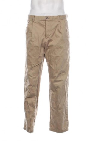 Męskie spodnie H&M, Rozmiar L, Kolor Beżowy, Cena 58,99 zł