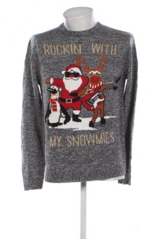 Herrenpullover Angelo Litrico, Größe M, Farbe Grau, Preis 8,99 €