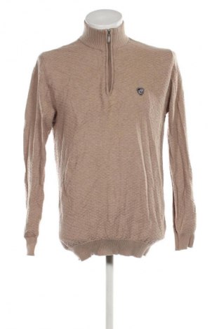 Ανδρικό πουλόβερ Campbell, Μέγεθος L, Χρώμα  Μπέζ, Τιμή 17,99 €