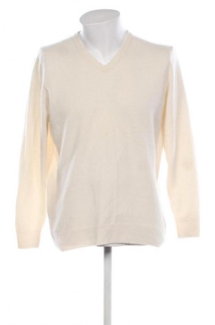 Pulover de bărbați Emidio Tucci, Mărime XL, Culoare Ecru, Preț 65,99 Lei
