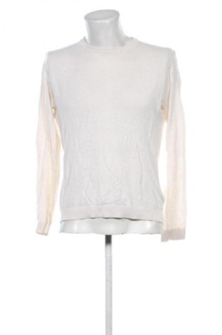 Мъжки пуловер H&M, Размер M, Цвят Екрю, Цена 22,99 лв.