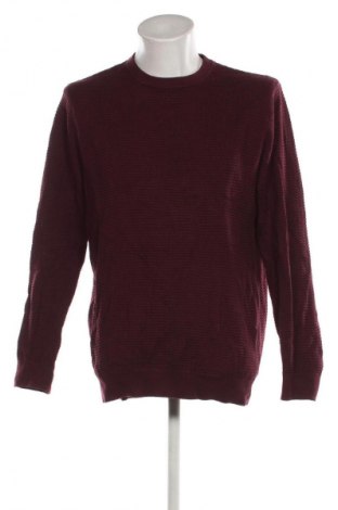 Мъжки пуловер H&M, Размер L, Цвят Червен, Цена 15,99 лв.