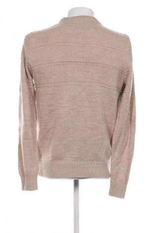 Ανδρικό πουλόβερ Jack & Jones, Μέγεθος M, Χρώμα  Μπέζ, Τιμή 14,99 €