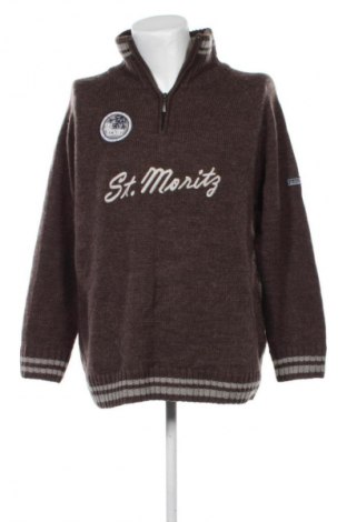 Herrenpullover Livergy, Größe XL, Farbe Braun, Preis 11,99 €