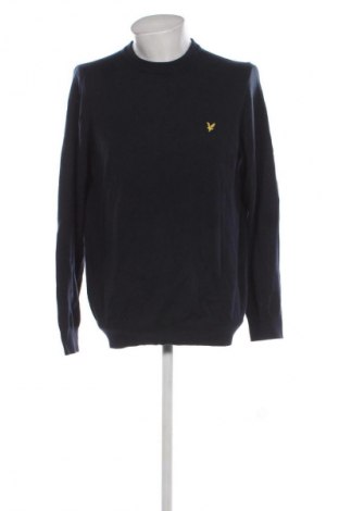 Мъжки пуловер Lyle & Scott, Размер L, Цвят Син, Цена 142,99 лв.