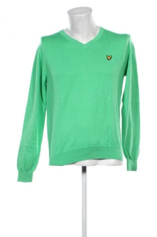 Herrenpullover Lyle & Scott, Größe L, Farbe Grün, Preis € 31,71