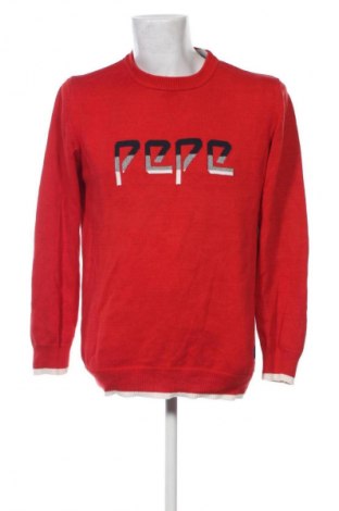 Pulover de bărbați Pepe Jeans, Mărime L, Culoare Roșu, Preț 144,99 Lei
