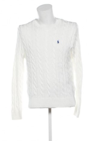 Férfi pulóver Polo Ralph Lauren, Méret M, Szín Fehér, Ár 78 769 Ft