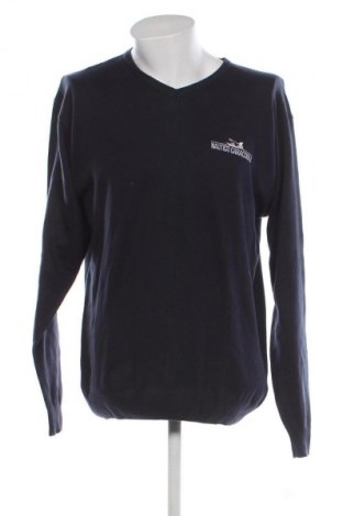 Herrenpullover Russell Collection, Größe L, Farbe Blau, Preis 18,00 €