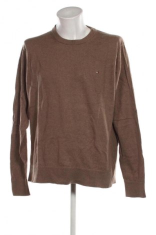 Férfi pulóver Tommy Hilfiger, Méret 3XL, Szín Barna, Ár 17 800 Ft