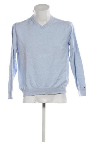 Herrenpullover Tommy Hilfiger, Größe L, Farbe Blau, Preis 64,99 €