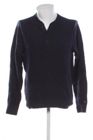 Męski sweter Tommy Hilfiger, Rozmiar L, Kolor Niebieski, Cena 321,99 zł