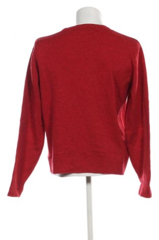 Мъжки пуловер Tommy Hilfiger, Размер XL, Цвят Червен, Цена 89,99 лв.