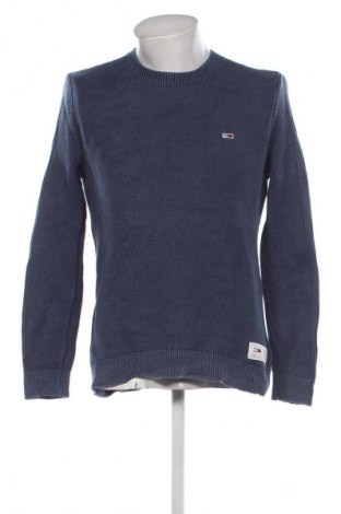 Мъжки пуловер Tommy Jeans, Размер L, Цвят Син, Цена 62,99 лв.
