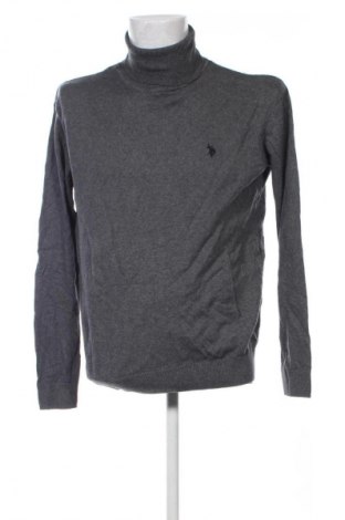 Ανδρικό πουλόβερ U.S. Polo Assn., Μέγεθος XL, Χρώμα Γκρί, Τιμή 35,99 €