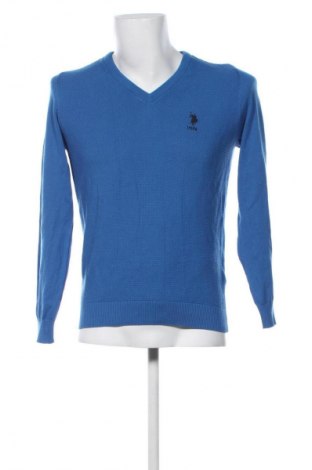 Ανδρικό πουλόβερ U.S. Polo Assn., Μέγεθος S, Χρώμα Μπλέ, Τιμή 81,44 €