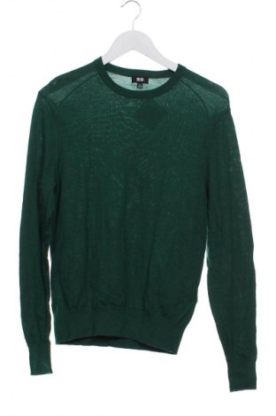 Herrenpullover Uniqlo, Größe XS, Farbe Grün, Preis 21,99 €