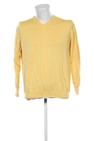 Мъжки пуловер Zara, Размер XL, Цвят Жълт, Цена 23,99 лв.