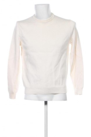 Herrenpullover Zara, Größe M, Farbe Ecru, Preis 22,99 €
