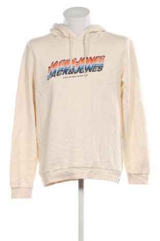 Ανδρικό φούτερ Jack & Jones, Μέγεθος XL, Χρώμα Εκρού, Τιμή 17,99 €