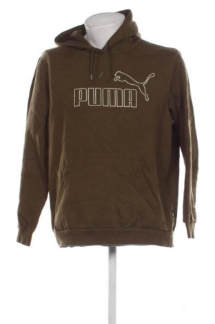 Мъжки суитшърт PUMA, Размер L, Цвят Зелен, Цена 51,99 лв.