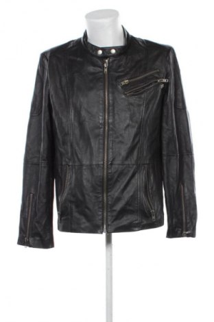 Geacă de piele pentru bărbati Freaky Nation, Mărime XL, Culoare Negru, Preț 604,99 Lei