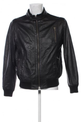Geacă de piele pentru bărbati Jake*s, Mărime M, Culoare Negru, Preț 369,99 Lei