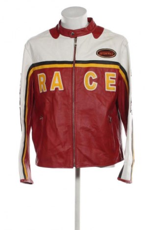 Herren Lederjacke Jcc, Größe XL, Farbe Rot, Preis € 65,99