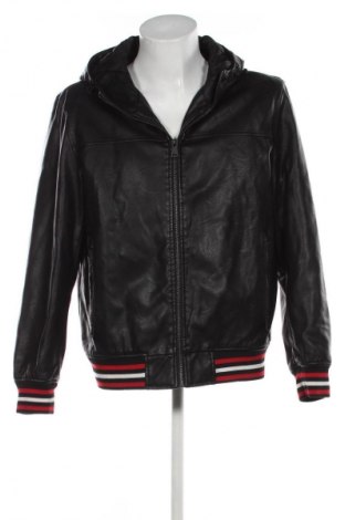 Herren Lederjacke Tommy Hilfiger, Größe L, Farbe Schwarz, Preis 104,77 €