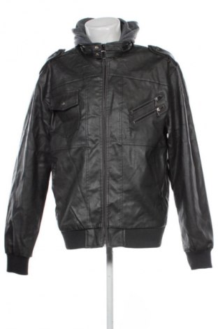 Geacă de piele pentru bărbati Unbranded, Mărime XL, Culoare Negru, Preț 161,99 Lei