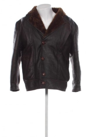 Herren Lederjacke Unbranded, Größe L, Farbe Braun, Preis € 55,00