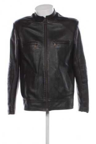 Geacă de piele pentru bărbati Unbranded, Mărime M, Culoare Negru, Preț 282,00 Lei